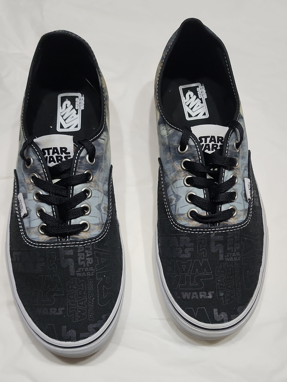 Vans Star Wars Yoda Black/White 2014 Vtg Mens 12